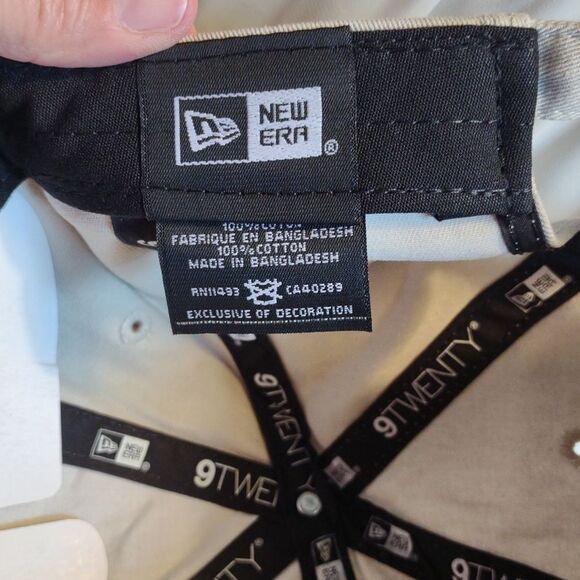 New Era 9Twenty Pittsburgh Pirates Khaki Tan Sliderback Hat - New - Picture 9 of 11